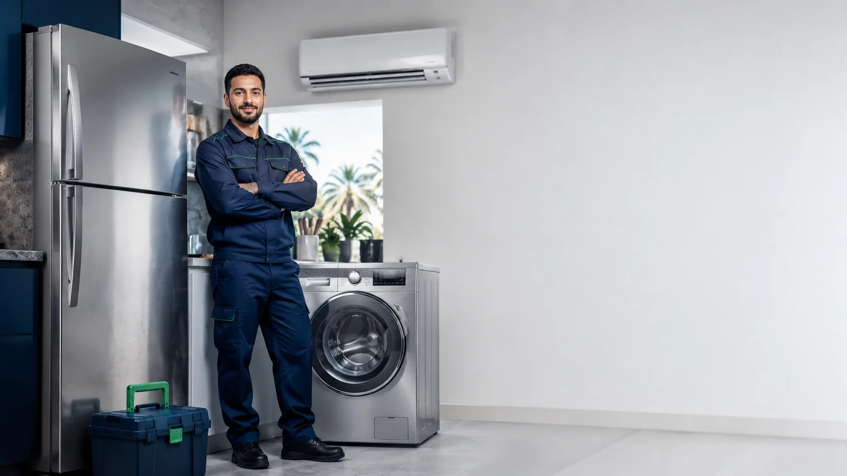 فني ON Repair لصيانة الأجهزة المنزلية